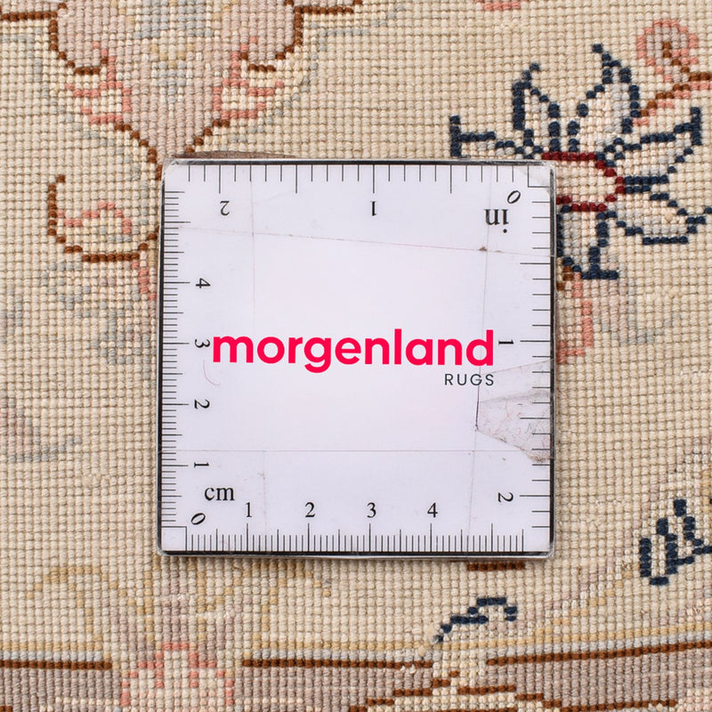 Persisk tæppe - Tabriz - Royal - 90 x 60 cm - lys beige