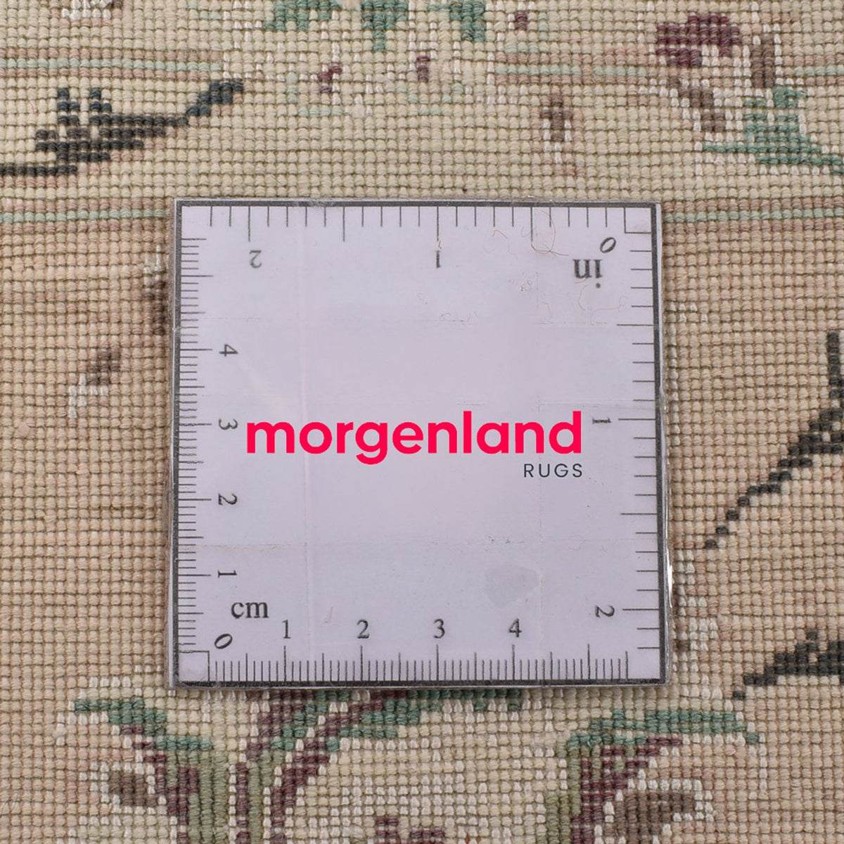 Persisk tæppe - Tabriz - Royal - 240 x 200 cm - lysegrøn