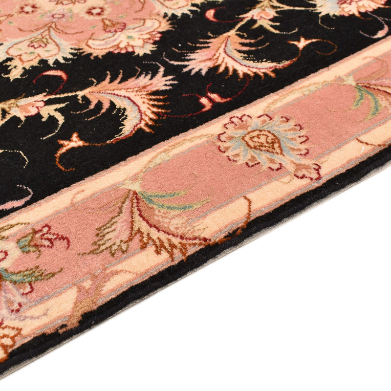 Persisk tæppe - Tabriz - Royal - 123 x 74 cm - mørkeblå