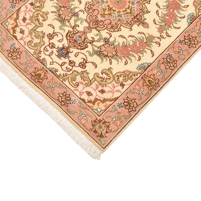 Persisk tæppe - Tabriz - Royal - 82 x 62 cm - mørk beige