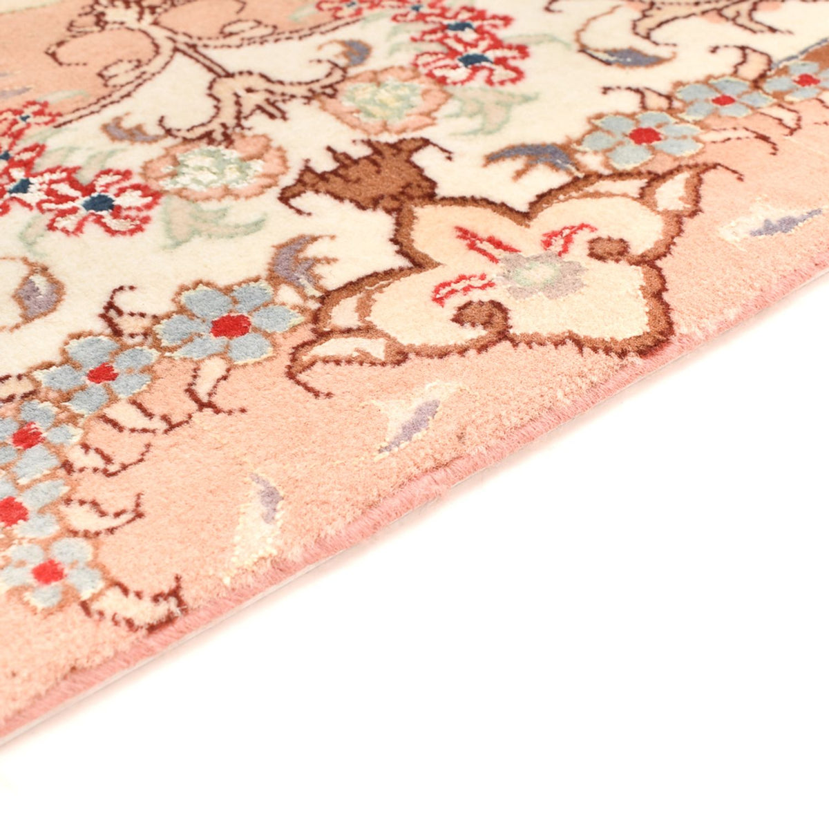 Persisk tæppe - Tabriz - Royal - 92 x 59 cm - lys beige