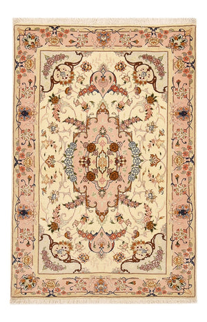 Persisk tæppe - Tabriz - Royal - 149 x 102 cm - beige