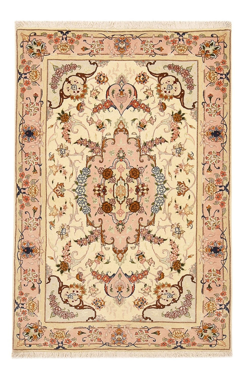 Persisk tæppe - Tabriz - Royal - 149 x 102 cm - beige