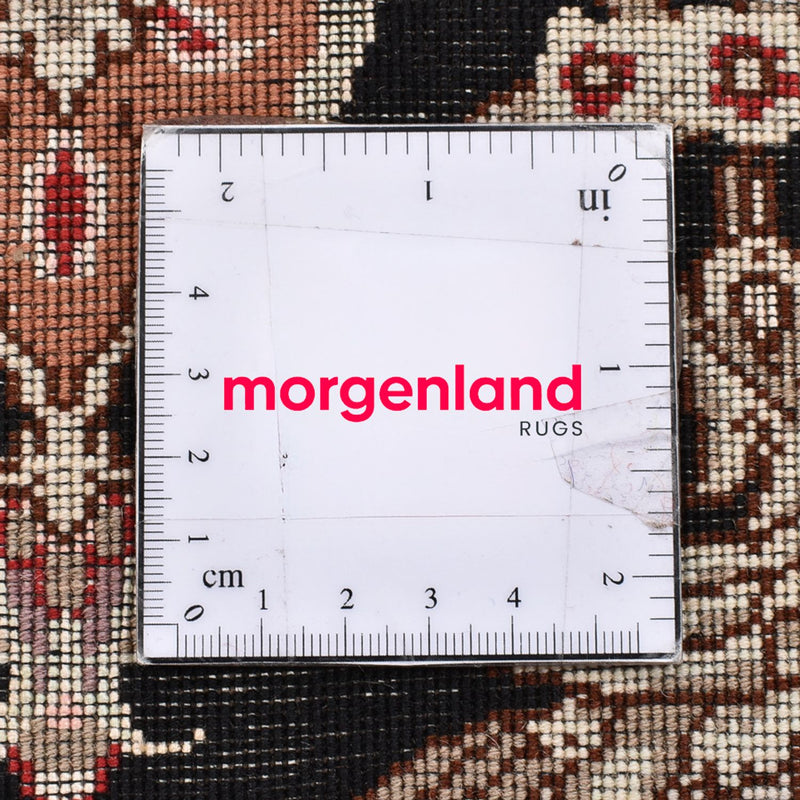 Persisk tæppe - Tabriz - Royal - 88 x 59 cm - mørkeblå