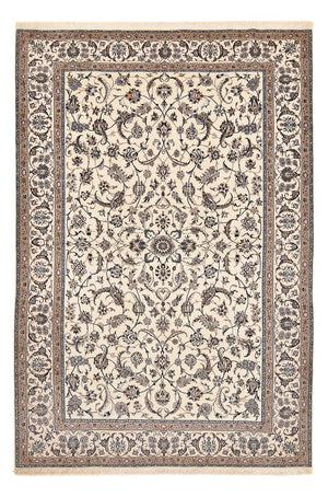 Persisk tæppe - Nain - Premium - 344 x 213 cm - creme
