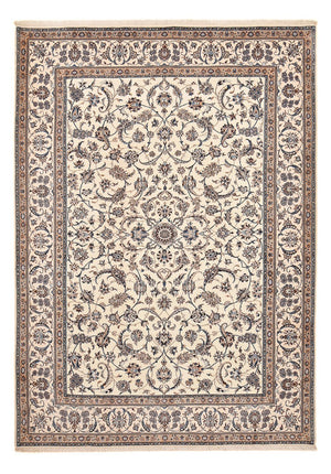 Persisk tæppe - Nain - Premium - 310 x 217 cm - creme