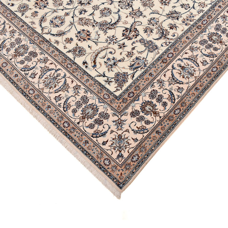 Persisk tæppe - Nain - Premium - 310 x 217 cm - creme