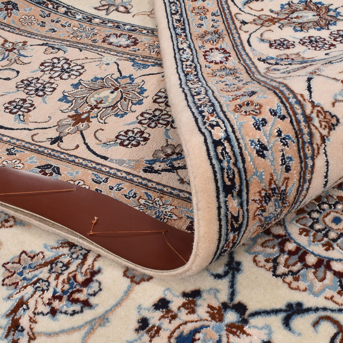 Persisk tæppe - Nain - Premium - 310 x 217 cm - creme