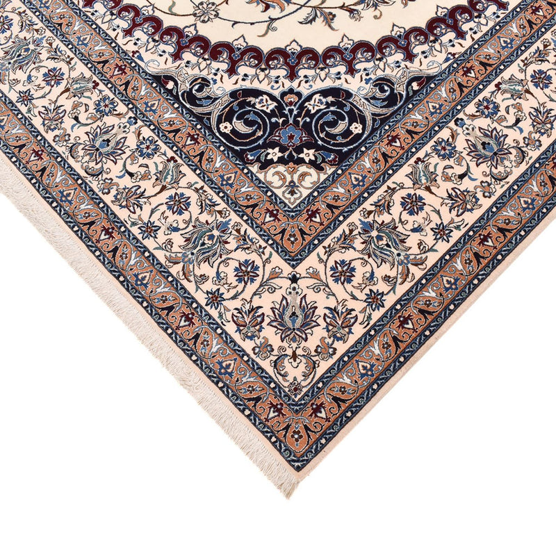 Persisk tæppe - Nain - Premium - 321 x 210 cm - creme