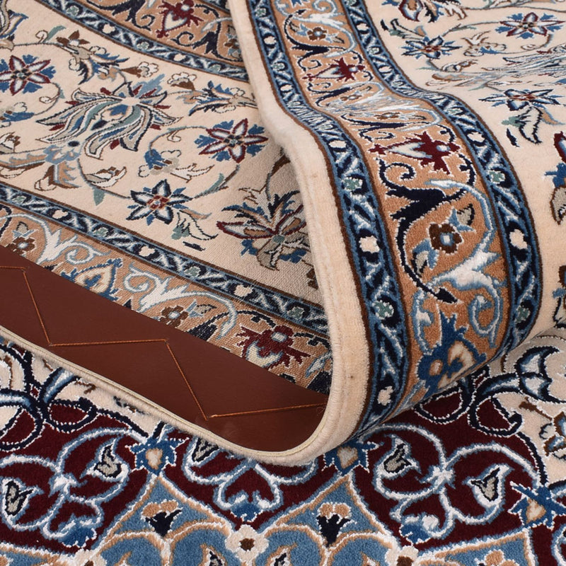 Persisk tæppe - Nain - Premium - 321 x 210 cm - creme