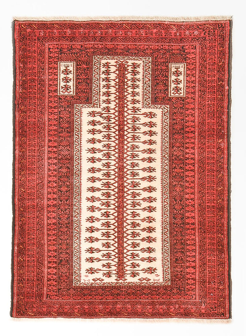 Baluch-tæppe - 143 x 102 cm - rød