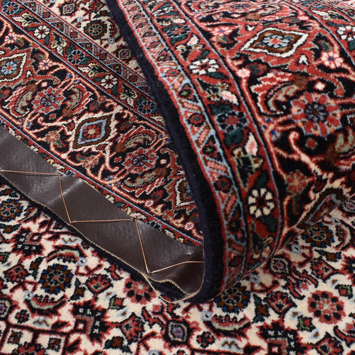 Persisk tæppe - Bijar - 208 x 132 cm - rust