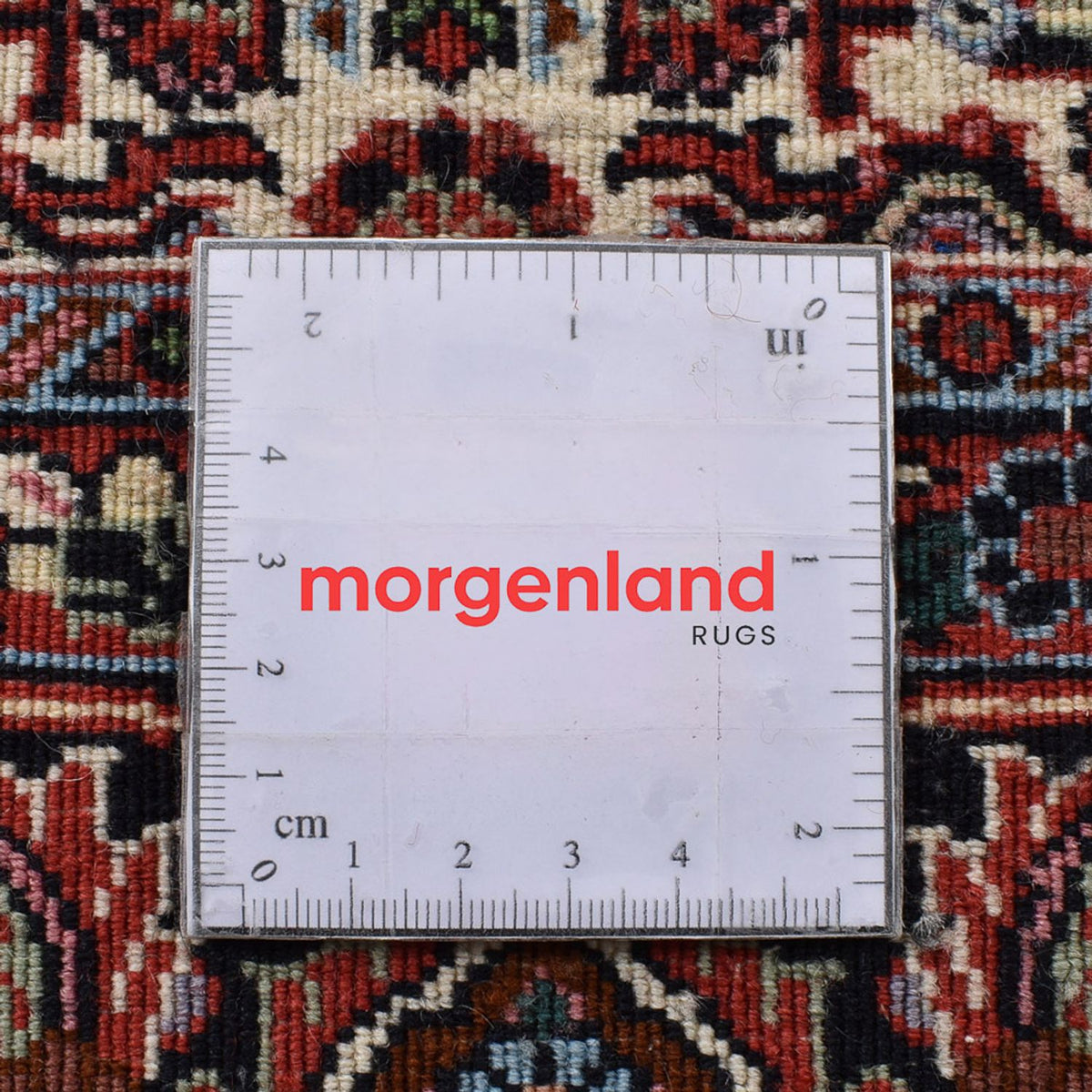 Persisk tæppe - Bijar - 208 x 132 cm - rust