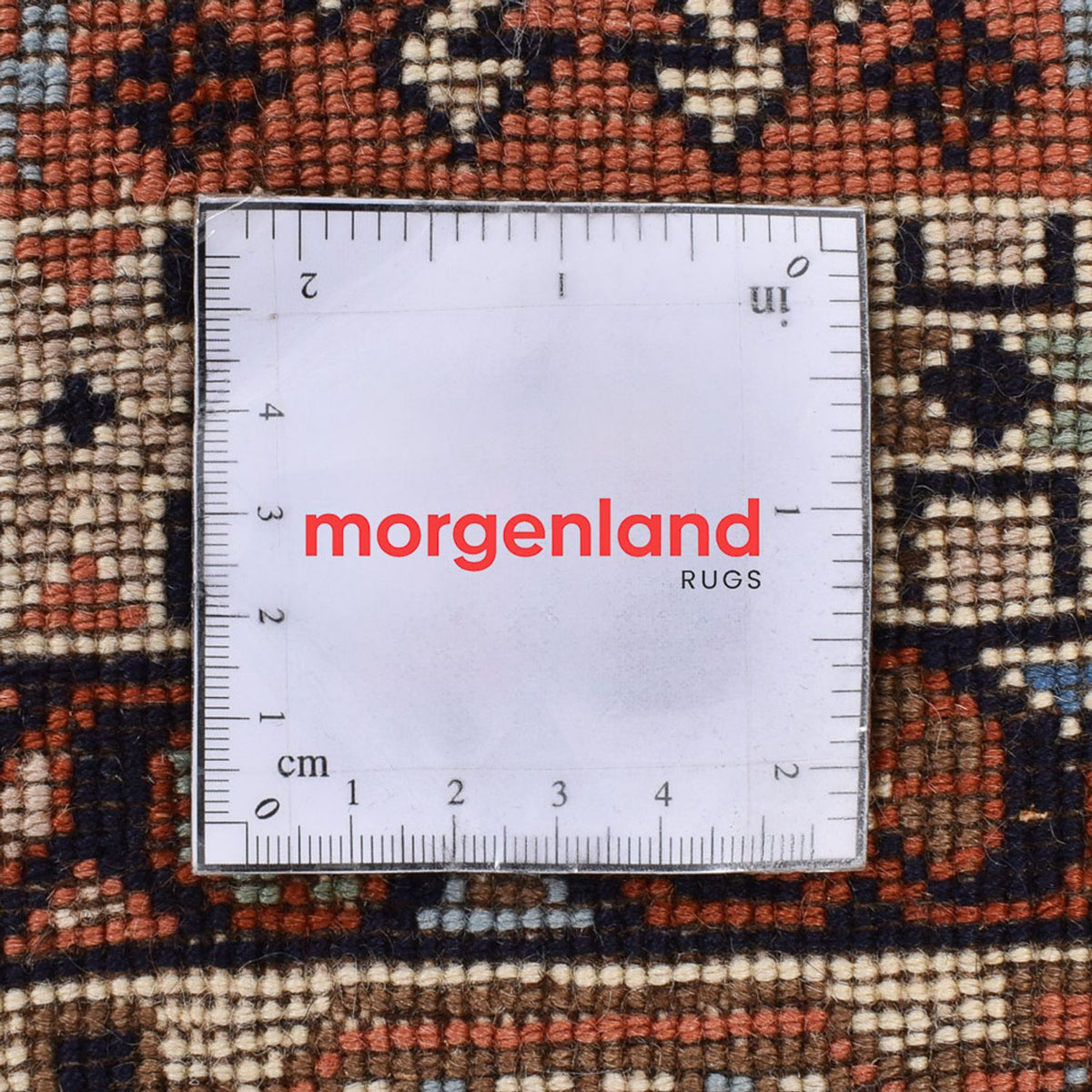 Persisk tæppe - Nomadisk - 225 x 155 cm - lysrød