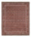 Persisk tæppe - Bijar - 255 x 207 cm - mørkerød