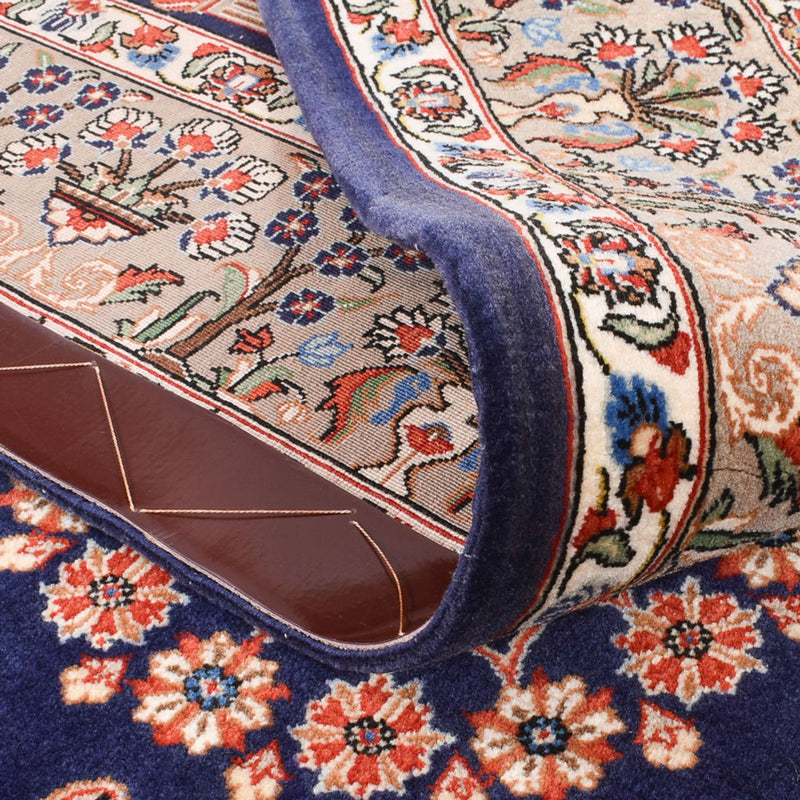 Persisk tæppe - Ghom - Royal - 200 x 130 cm - mørkeblå