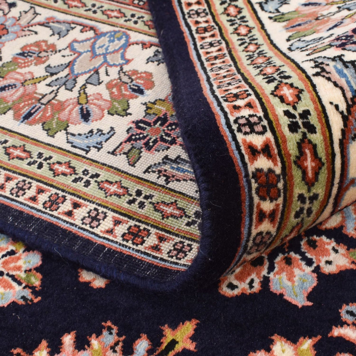 Persisk tæppe - Classic - 244 x 174 cm - mørkeblå