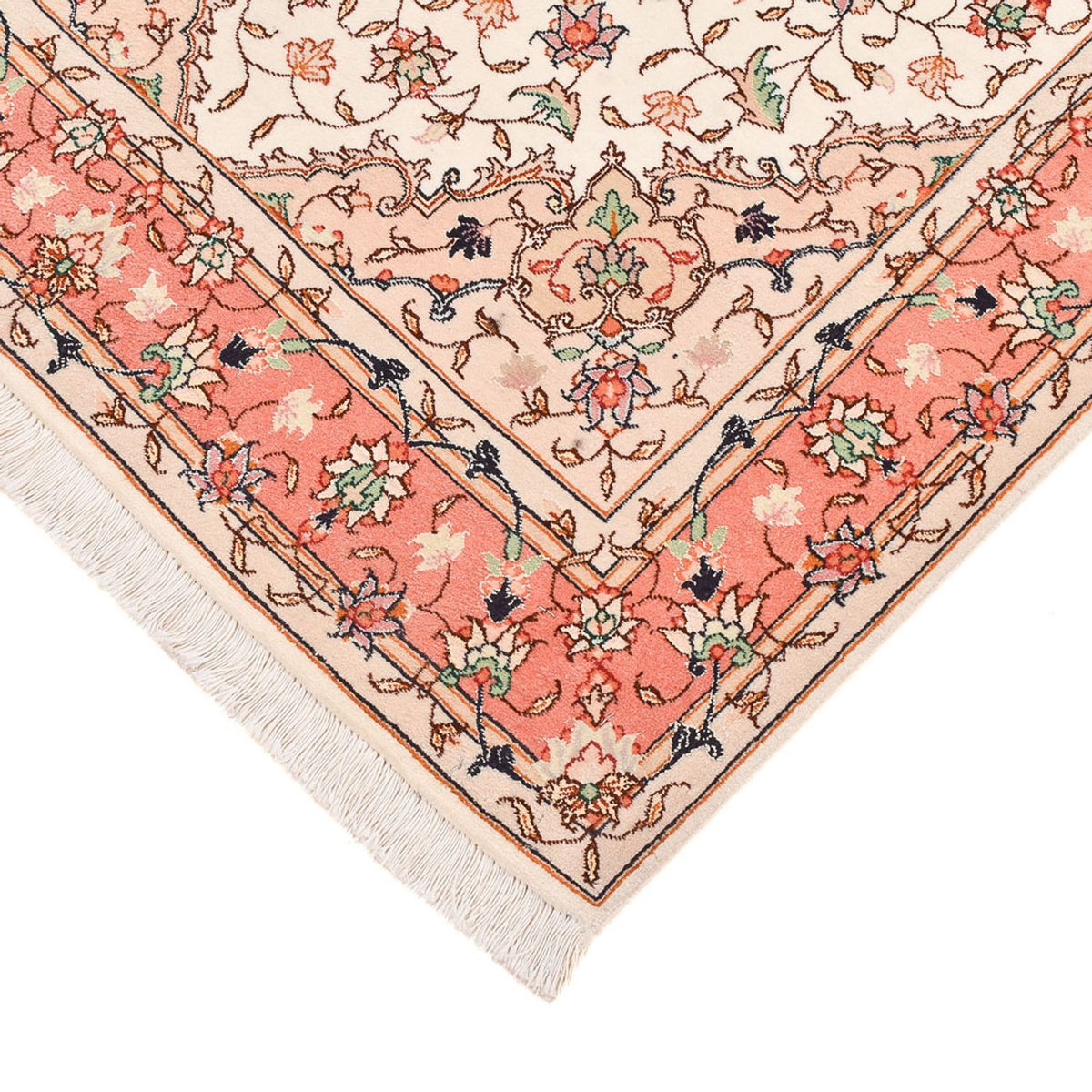Persisk tæppe - Tabriz - Premium - 160 x 102 cm - beige