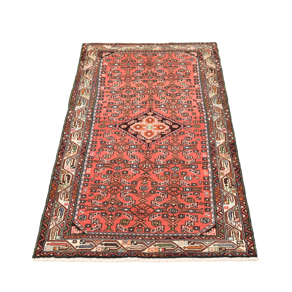 Løber Persisk tæppe - Nomadisk - 182 x 79 cm - lysrød