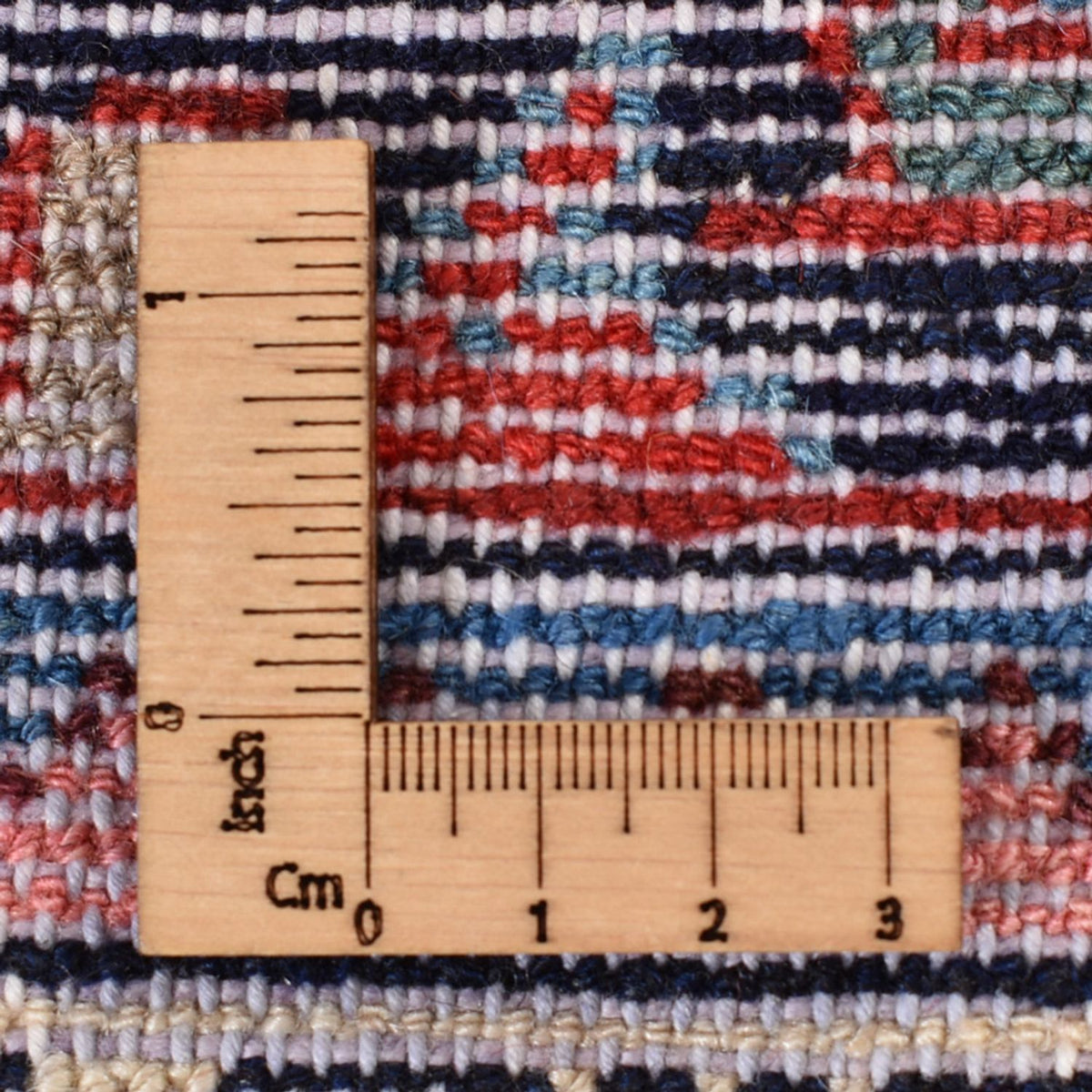 Løber Persisk tæppe - Nomadisk - 200 x 98 cm - mørkerød