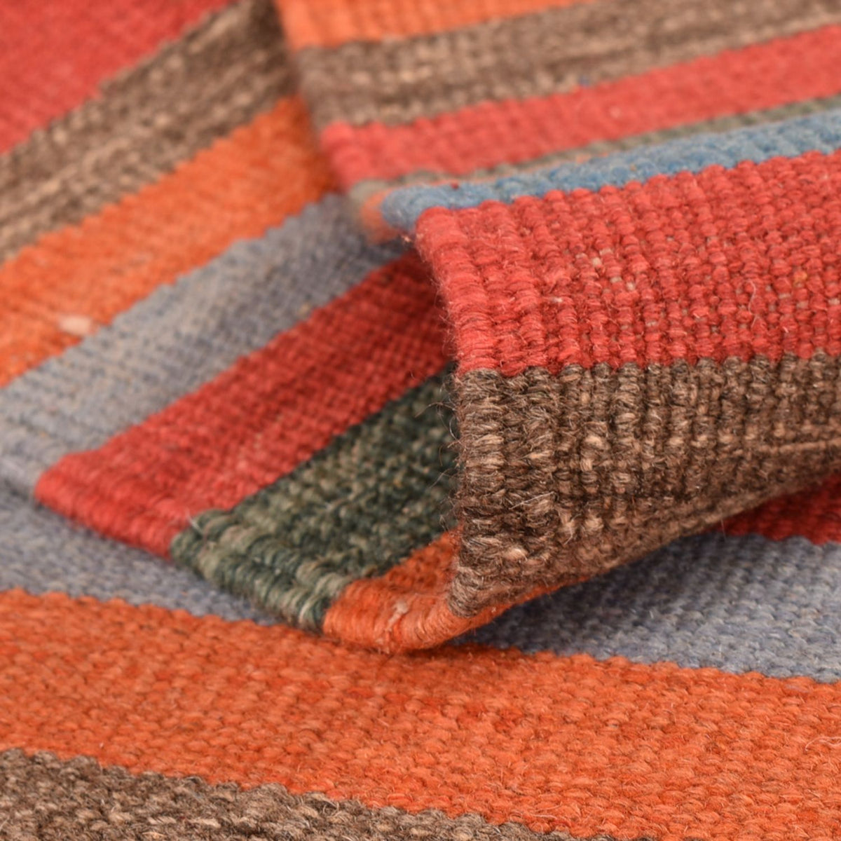 Kelim-tæppe - Trendy - 200 x 146 cm - flerfarvet