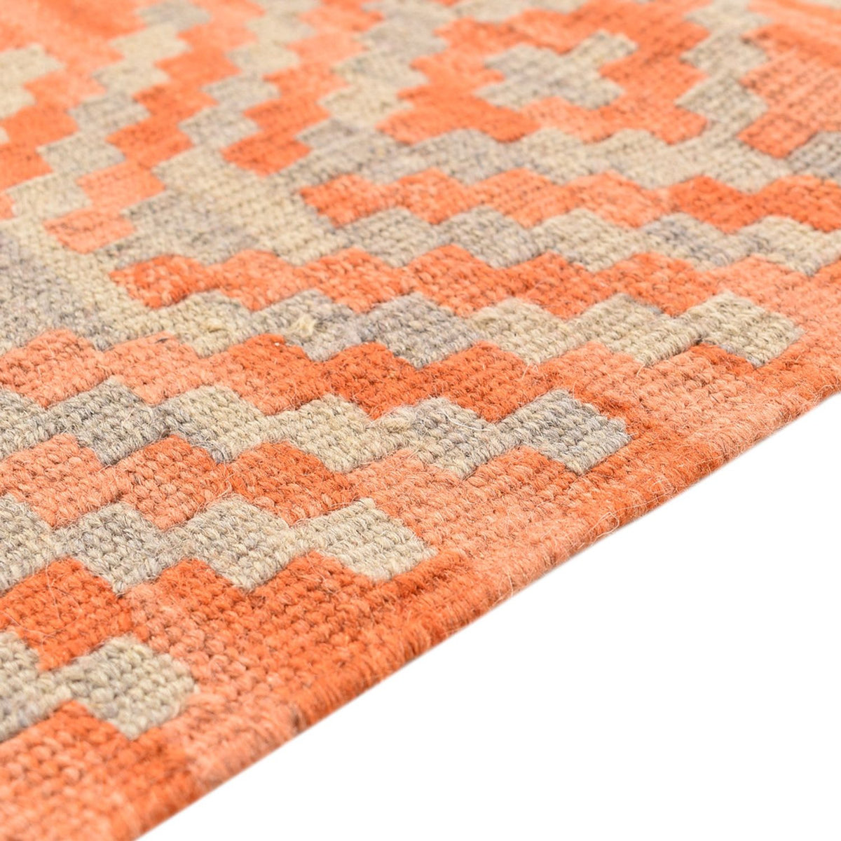 Løber Kelim-tæppe - orientalsk - 193 x 58 cm - flerfarvet