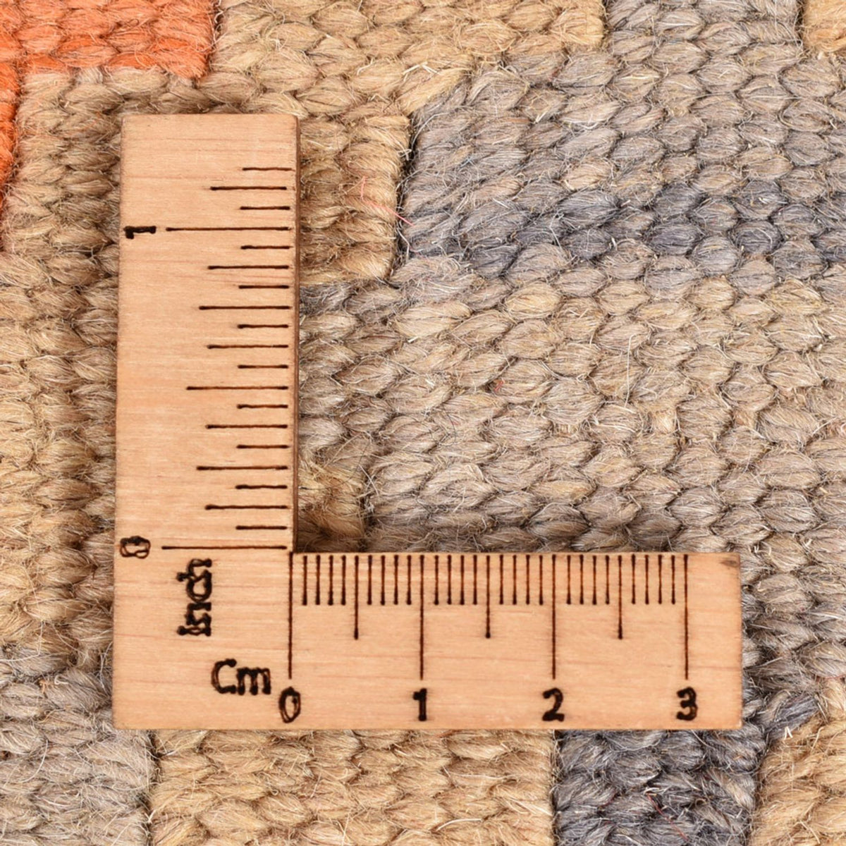 Kelim-tæppe - orientalsk - 205 x 156 cm - flerfarvet