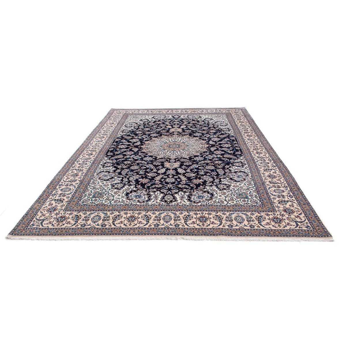 Persisk tæppe - Nain - Premium - 319 x 220 cm - beige