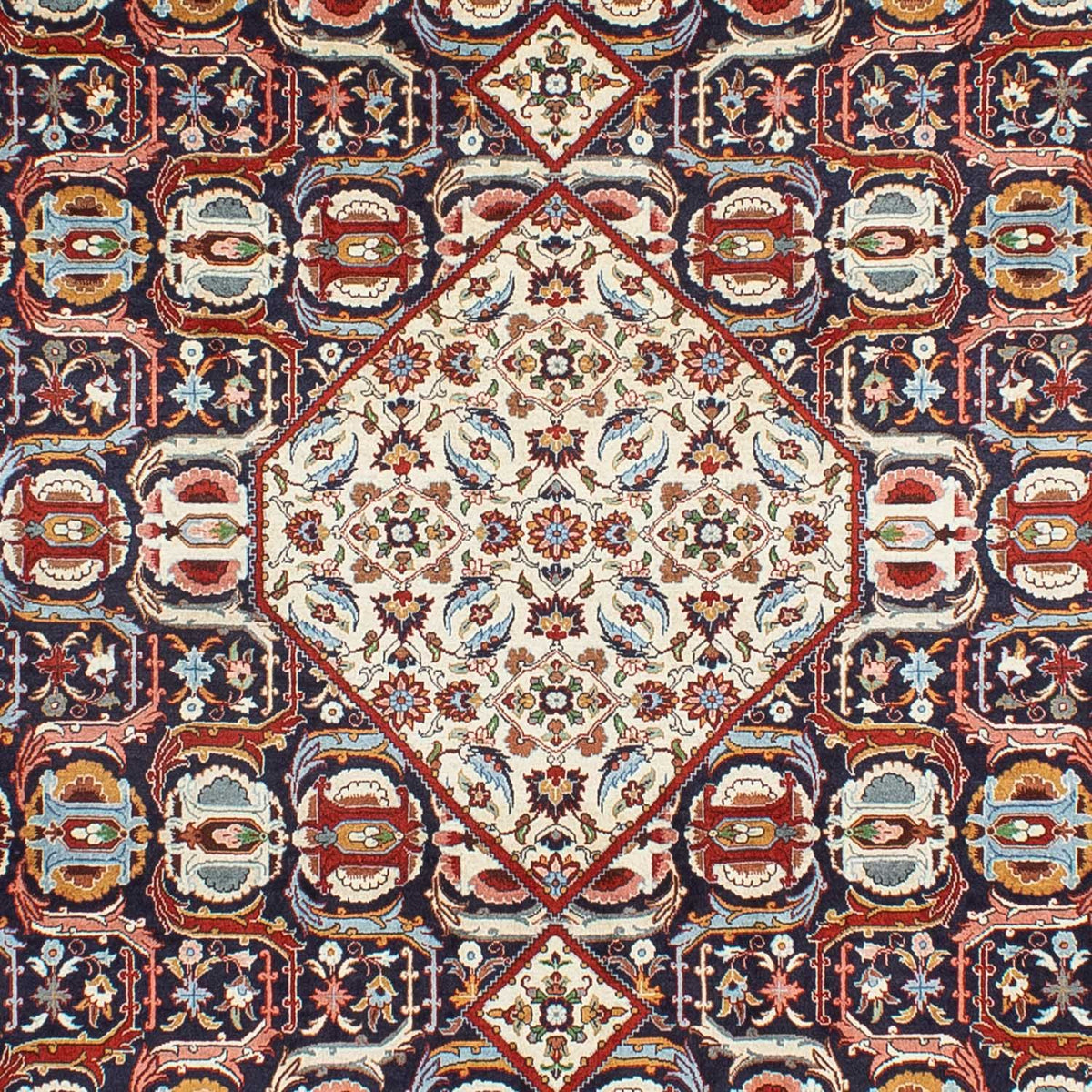 Persisk tæppe - Royal - 317 x 212 cm - mørkeblå