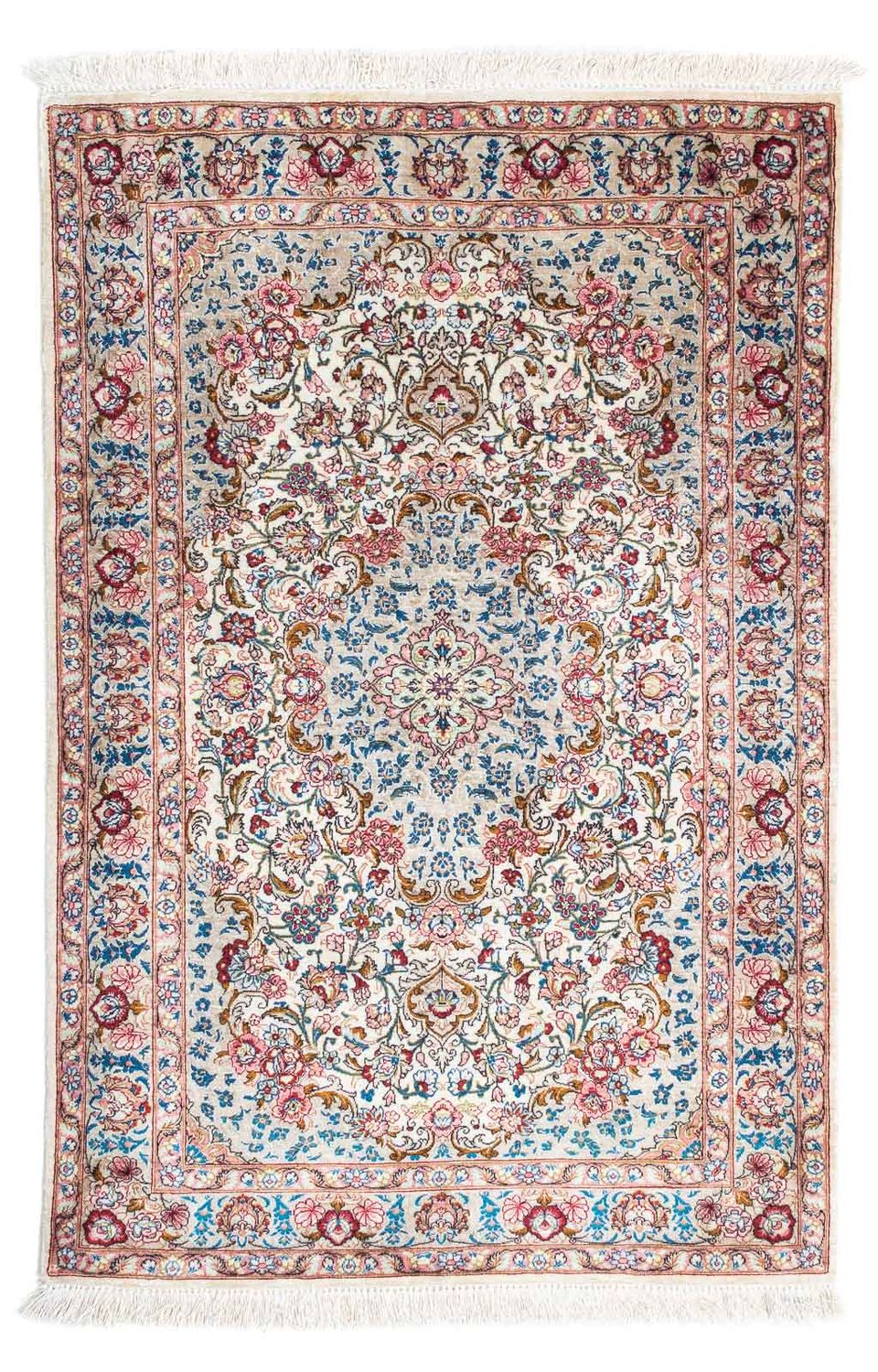 Persisk tæppe - Ghom - 120 x 80 cm - beige