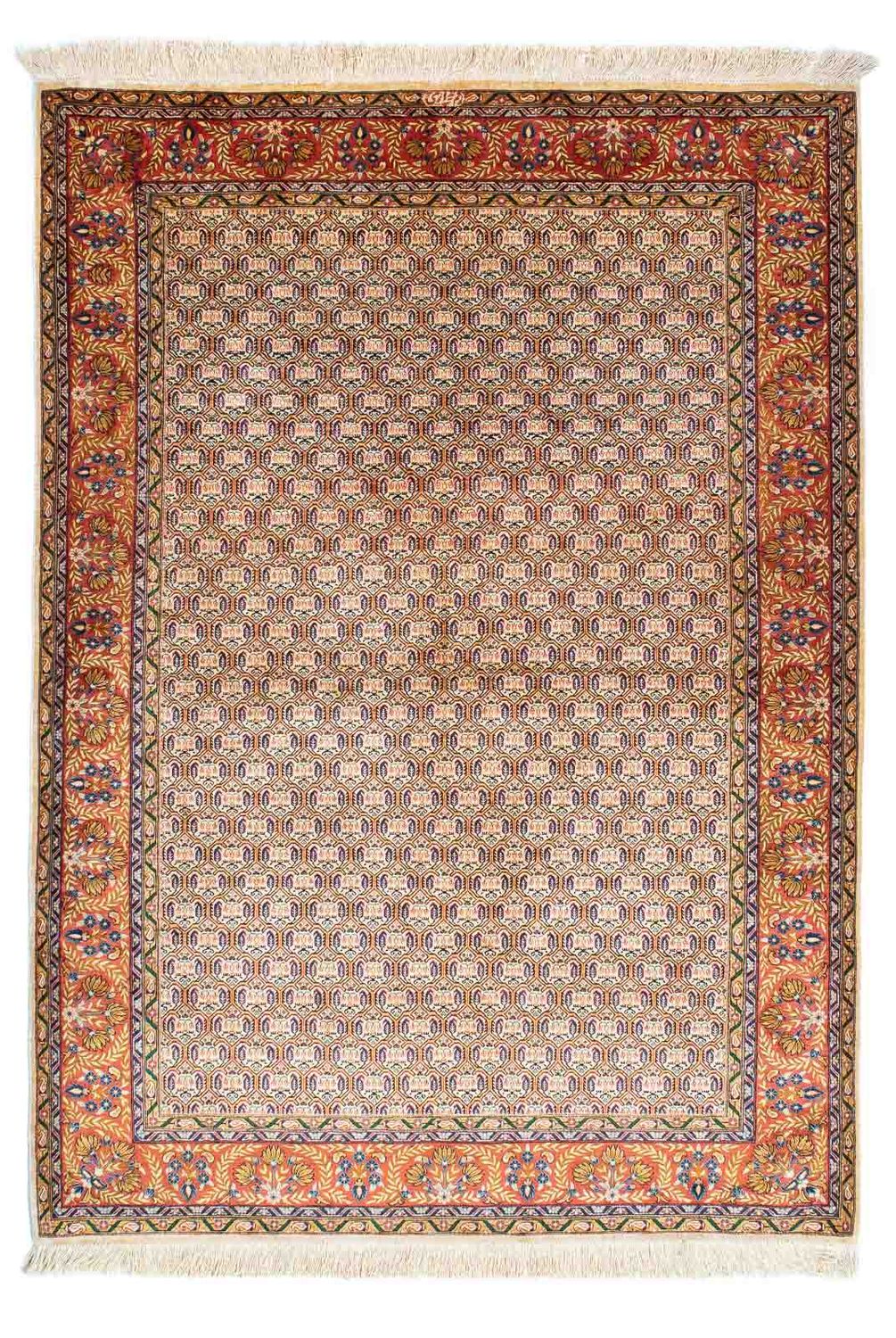 Persisk tæppe - Ghom - 150 x 106 cm - flerfarvet