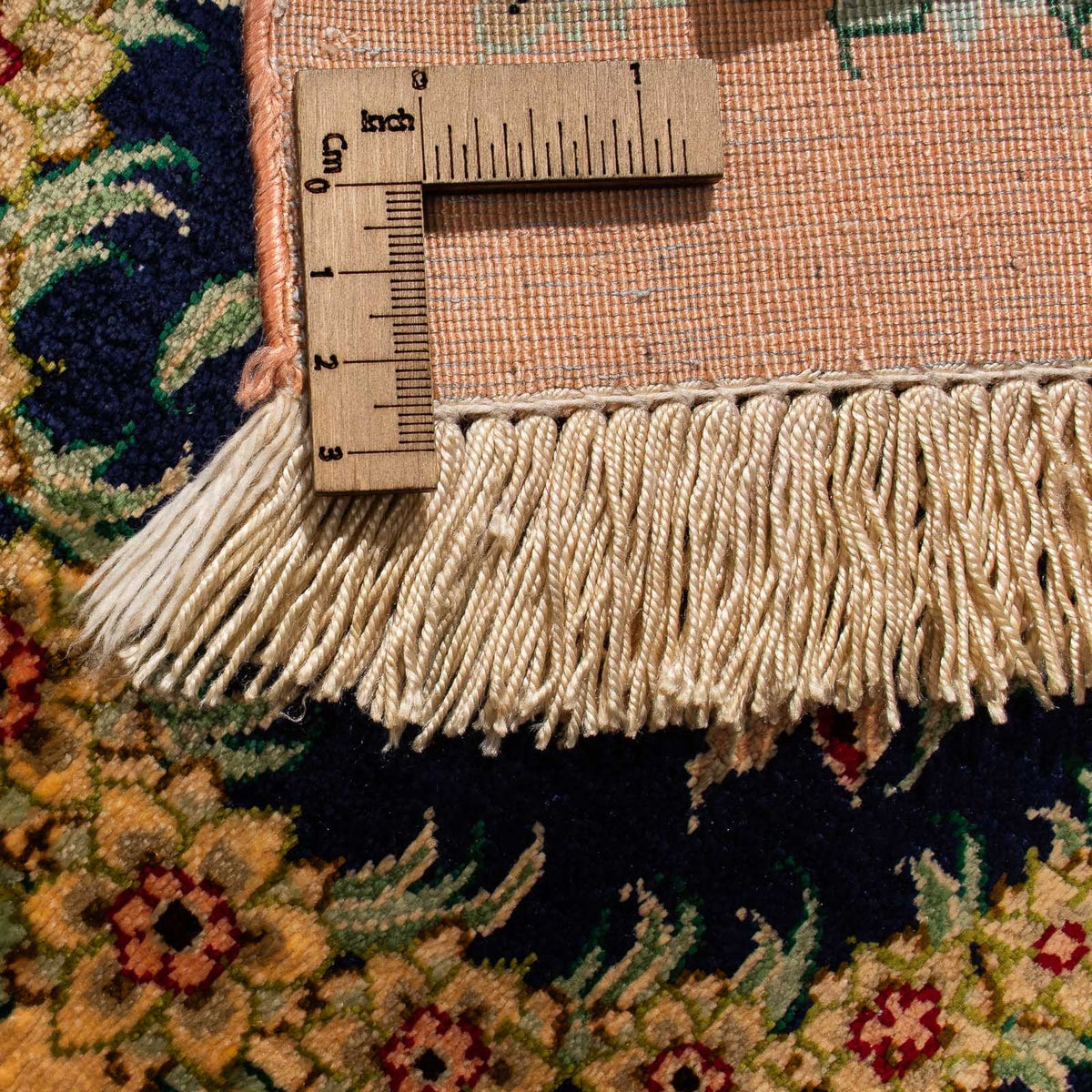 Persisk tæppe - Ghom - 324 x 198 cm - beige