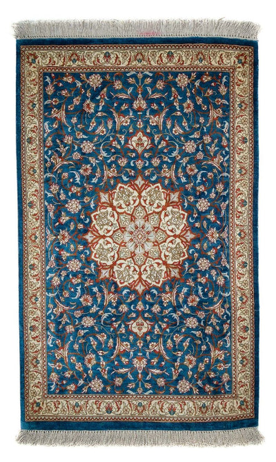 Qom Tæppe 57x92cm - Persisk tæppe