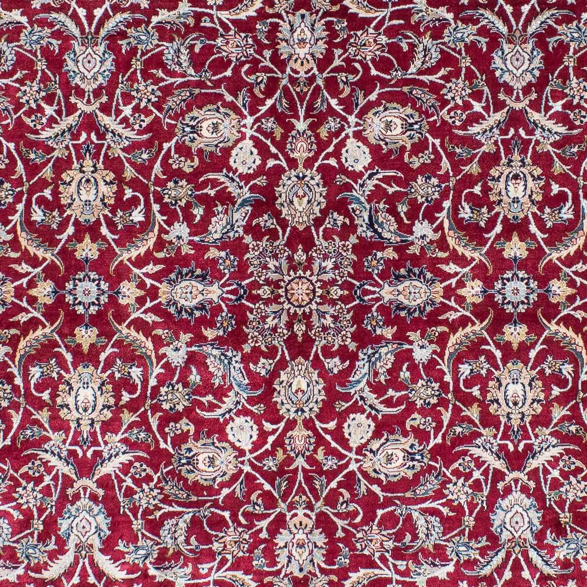 Orientalsk tæppe - Hereke - 246 x 170 cm - mørkerød