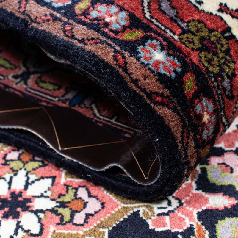 Persisk tæppe - Bijar - 210 x 141 cm - mørkeblå