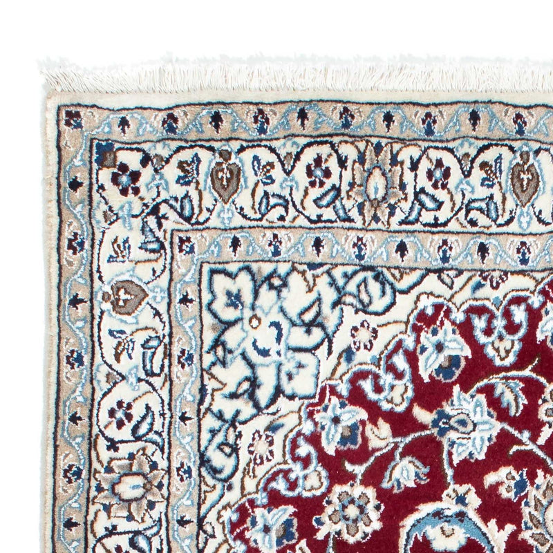 Persisk tæppe - Nain - Royal - 173 x 114 cm - mørkerød