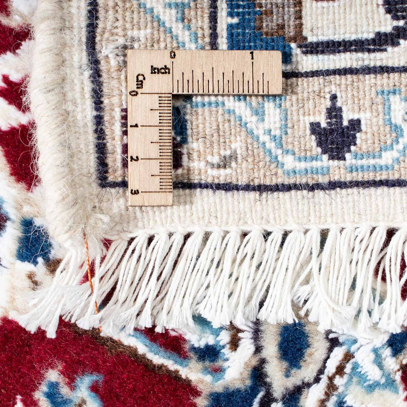 Persisk tæppe - Nain - Royal - 173 x 114 cm - mørkerød