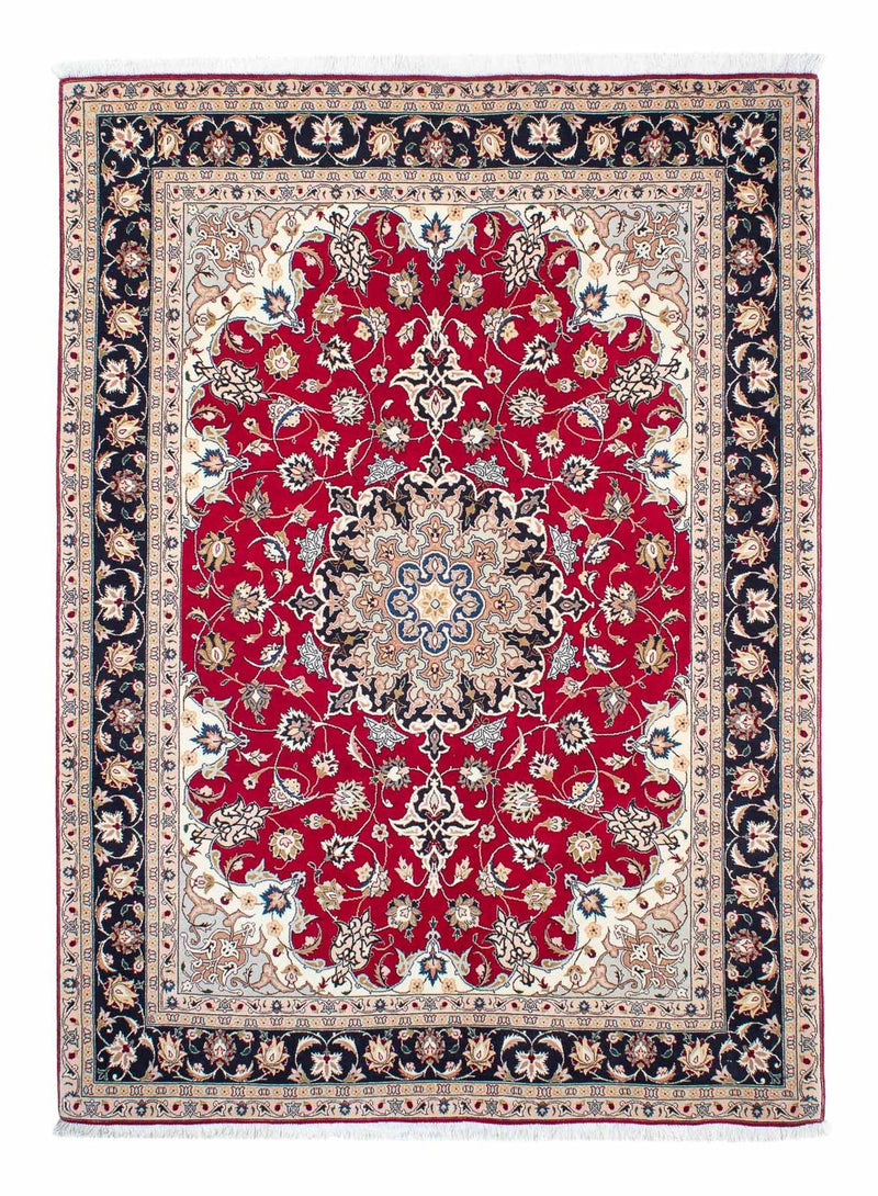 Persisk tæppe - Tabriz - Royal - 210 x 154 cm - rød