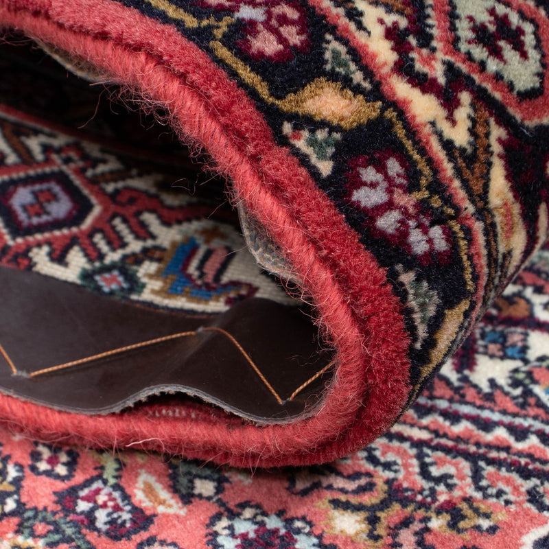 Løber Persisk tæppe - Bijar - 298 x 88 cm - mørkerød