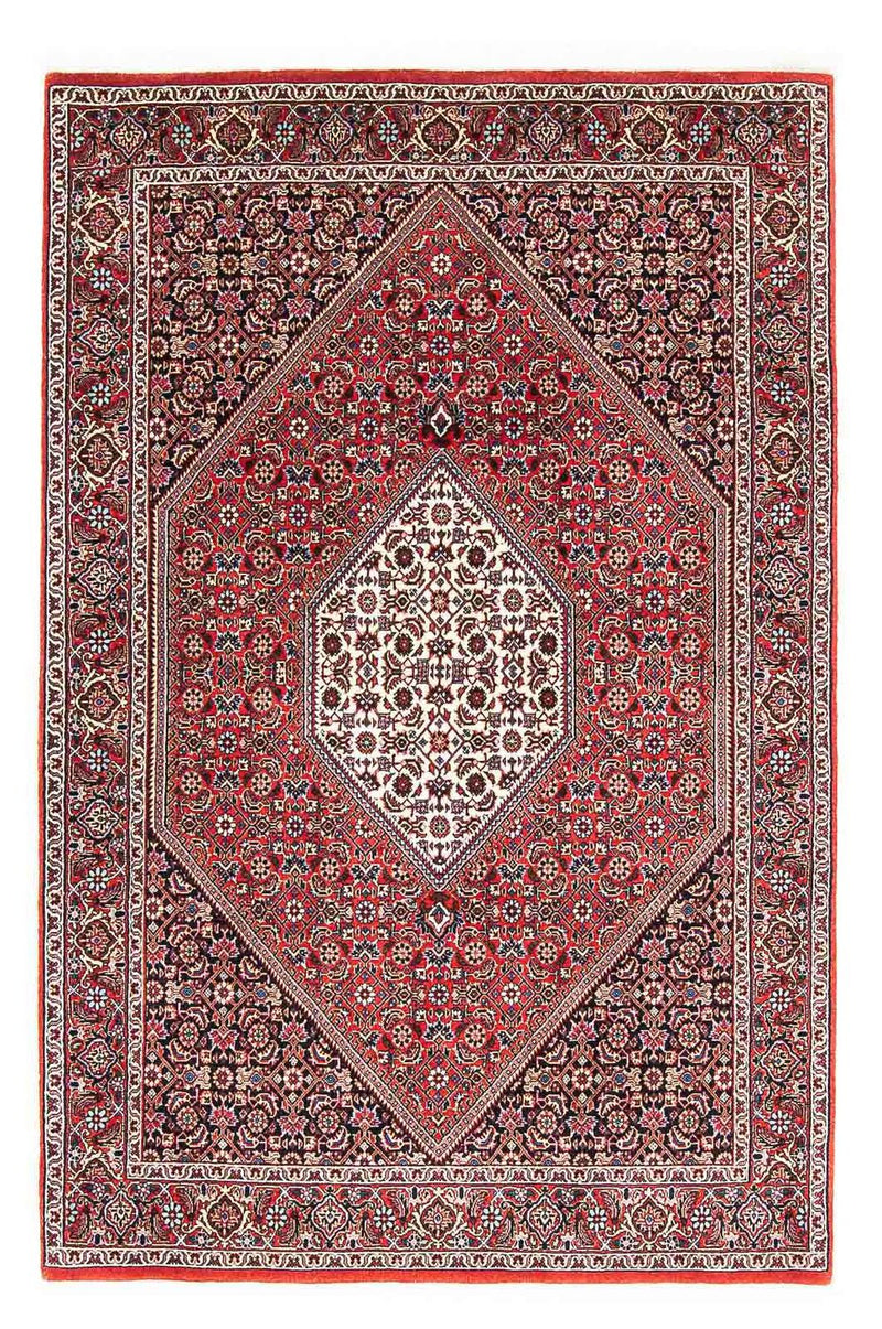 Persisk tæppe - Bijar - 181 x 112 cm - rød