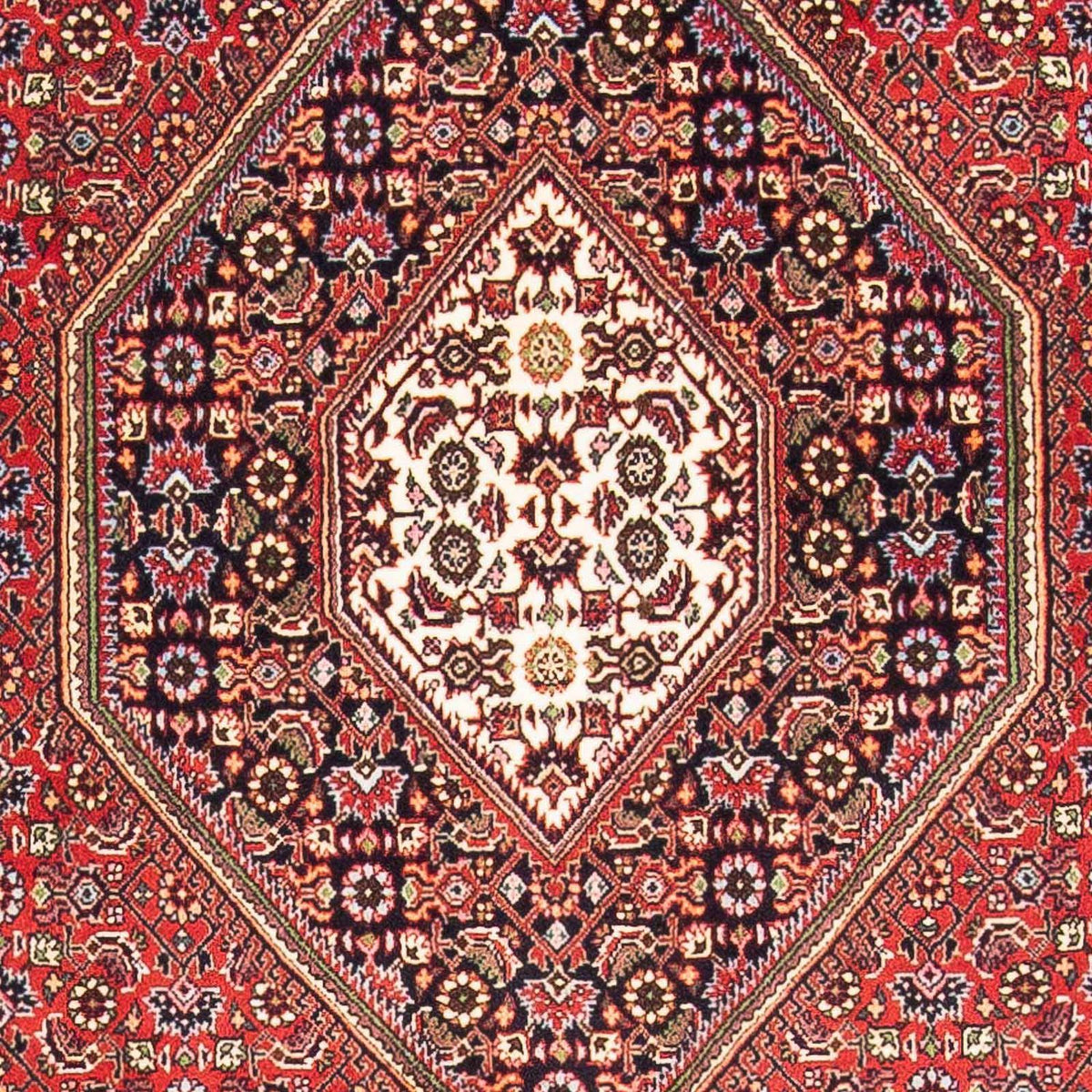Persisk tæppe - Bijar - 175 x 110 cm - rød