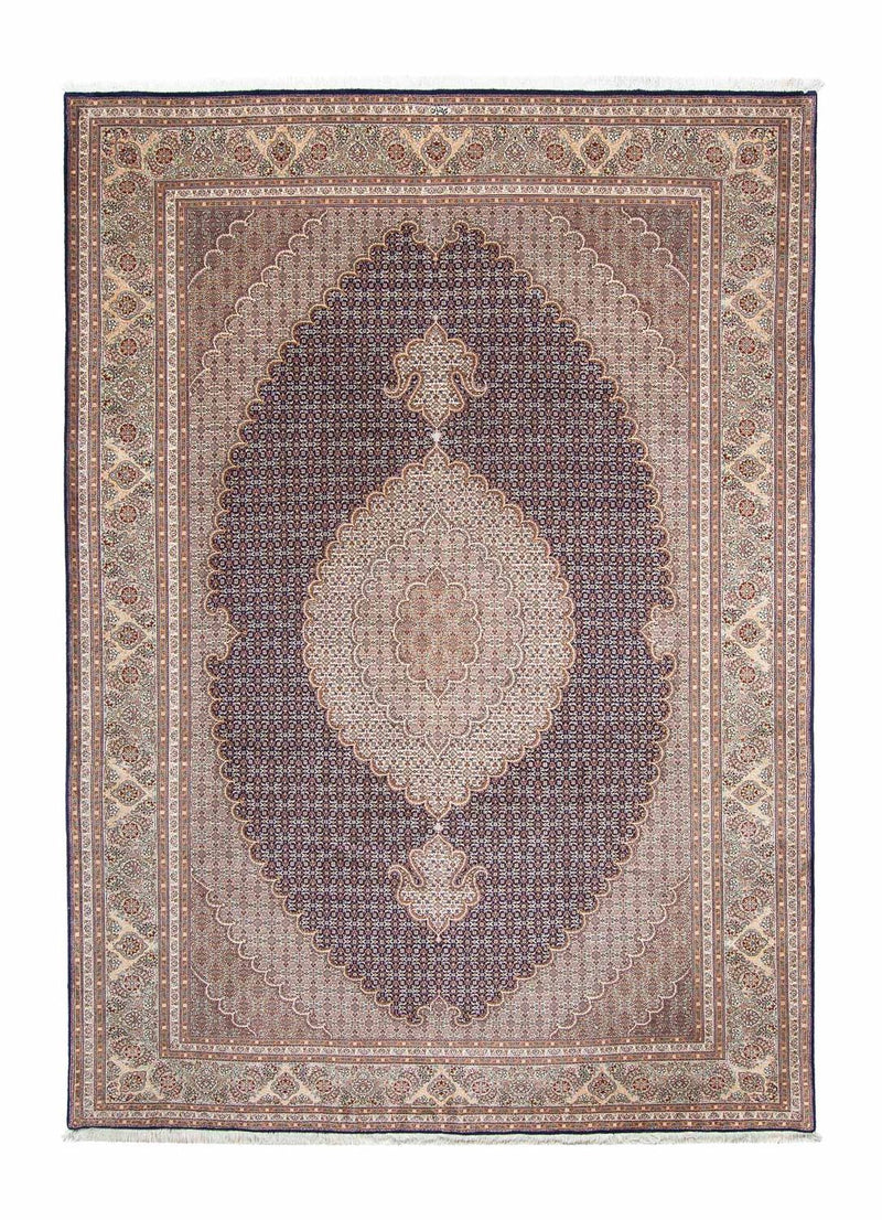 Persisk tæppe - Tabriz - 290 x 204 cm - mørkeblå