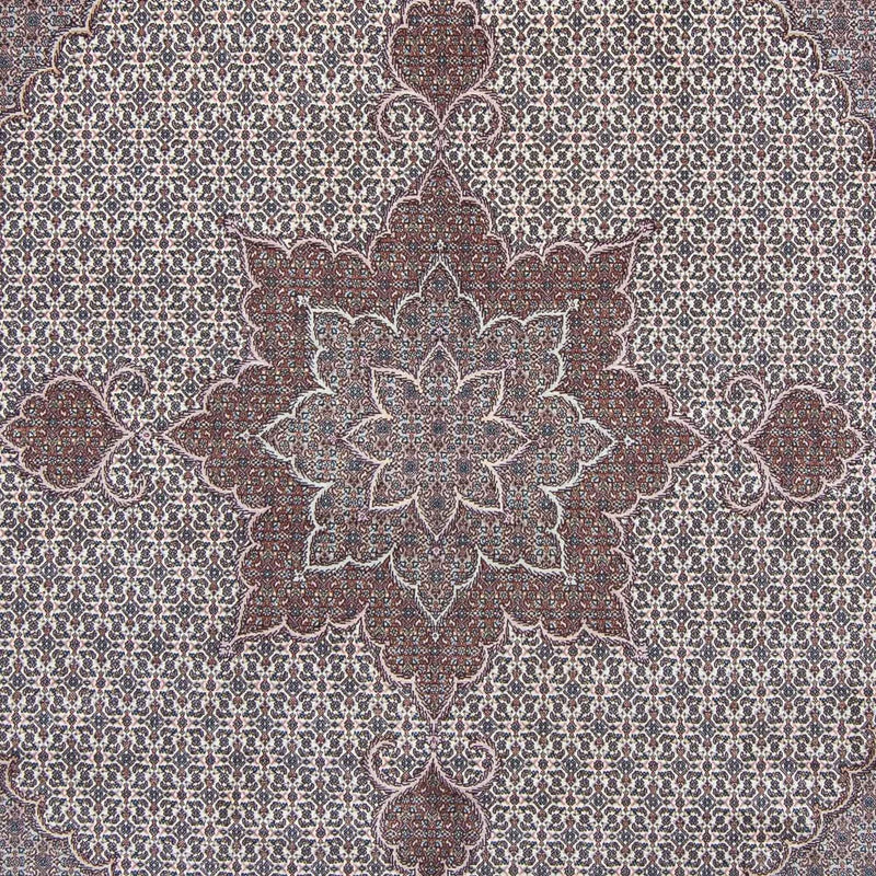 Persisk tæppe - Tabriz firkantet  - 258 x 252 cm - grå