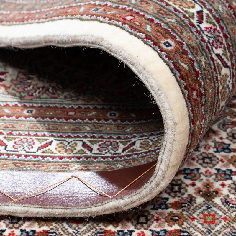 Persisk tæppe - Tabriz - 295 x 254 cm - mørkebrun