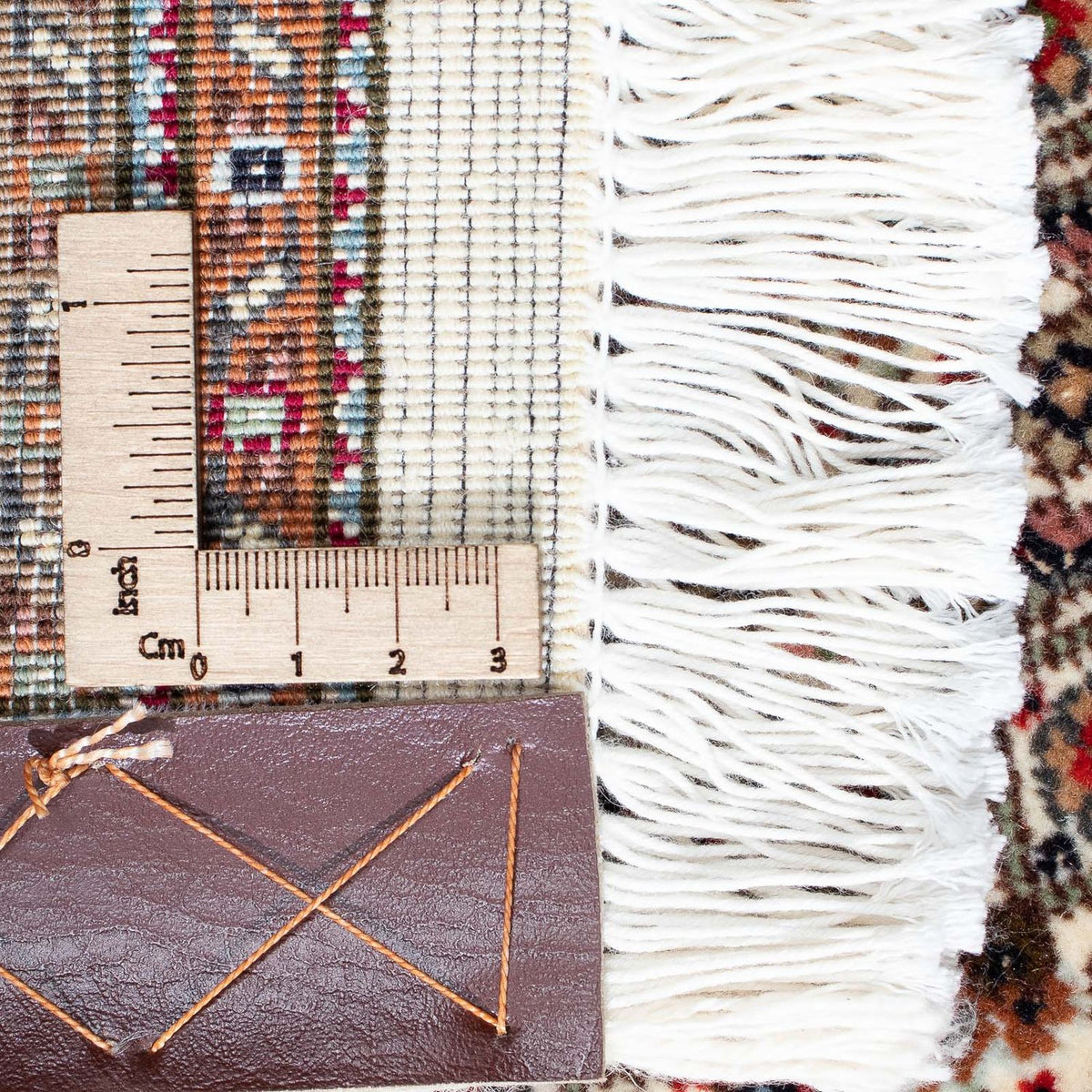 Persisk tæppe - Tabriz - 295 x 254 cm - mørkebrun