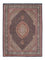 Persisk tæppe - Tabriz - 205 x 154 cm - mørkebrun