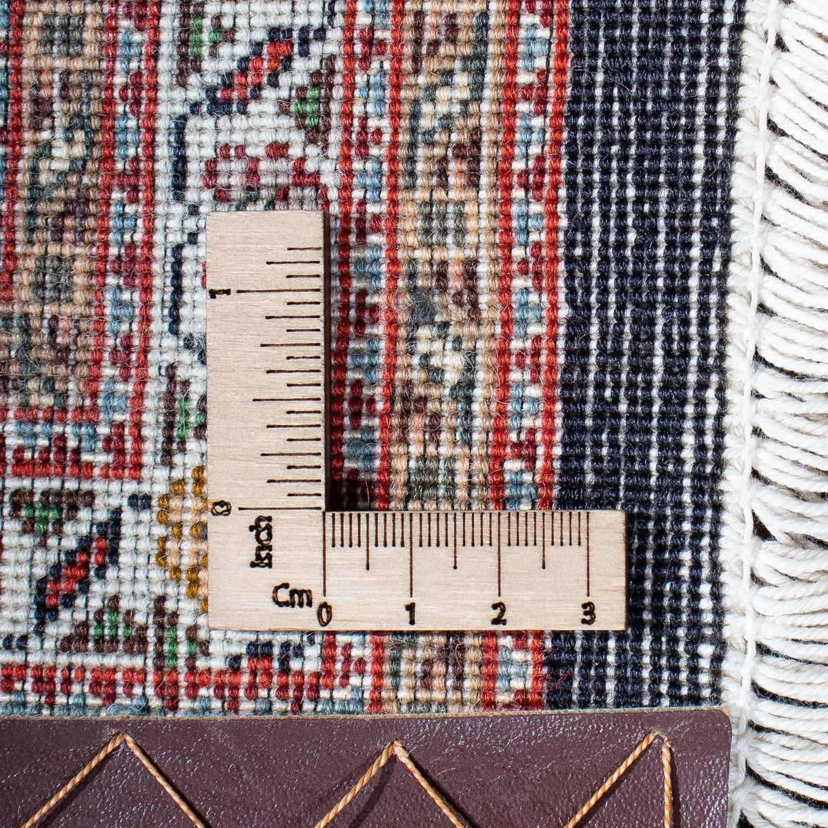 Persisk tæppe - Tabriz - 210 x 155 cm - mørkebrun