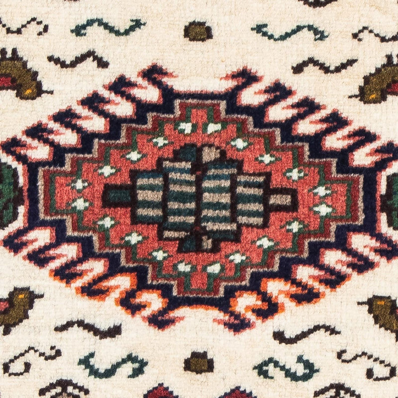 Persisk tæppe - Nomadisk - 96 x 63 cm - beige