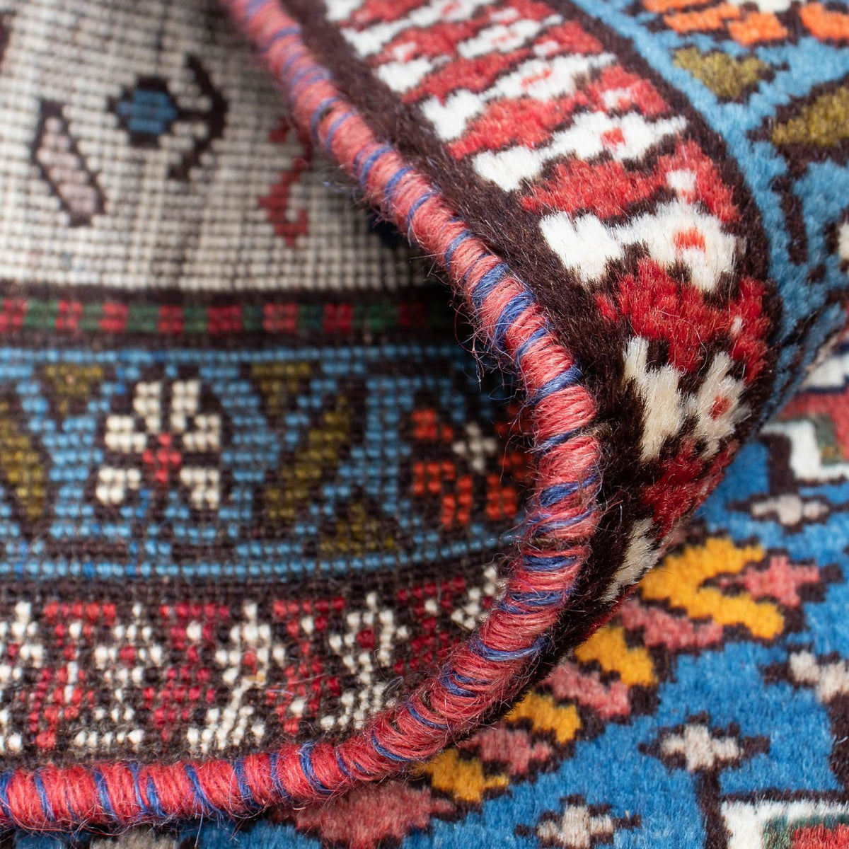 Persisk tæppe - Nomadisk - 96 x 63 cm - beige