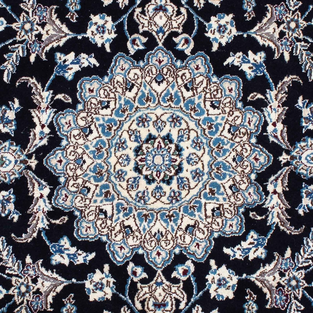 Løber Persisk tæppe - Nain - Royal - 174 x 106 cm - beige